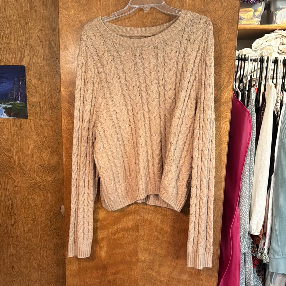 American Eagle Tan Sweater